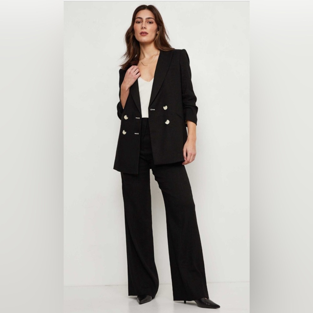 Veronica Beard Kiernan Linen Dickey Jacket | Size 14